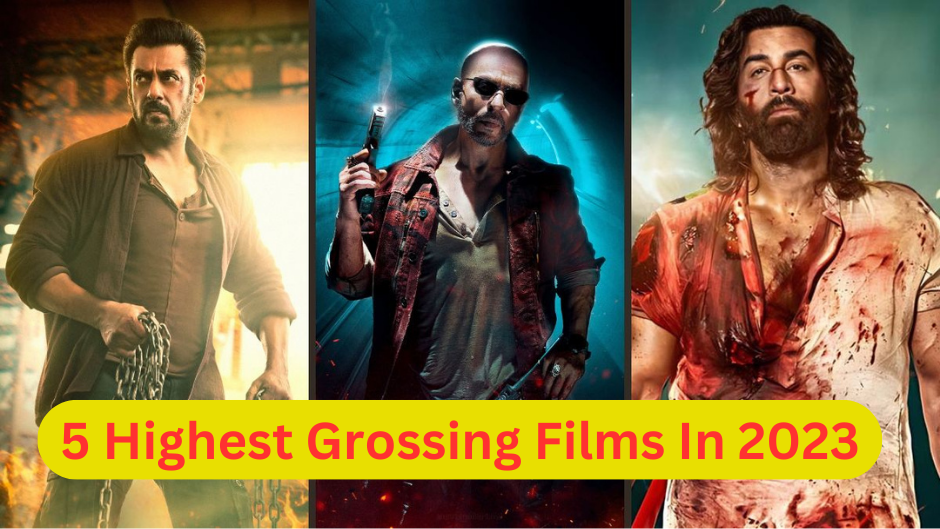 Highest grossing 5 Indian films in 2023 :- साल 2023 में सबसे ज्यादा कमाई करने वाली 5 भारतीय फिल्में !