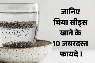 Chia Seeds Ke Fayde :- जानिए चिया सीड्स खाने के 10 जबरदस्त फायदे ।