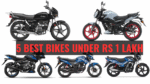 Bikes Under Rs 1 Lakh In India July 2025 :- 1 लाख से भी कम में मिलने वाली 2025 की ये 5 ज़बरदस्त मोटरसाइकिल !