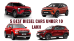 Best Diesel cars under 10 Lakh in India July 2025 :- ये हैं ज़बरदस्त माइलेज वाली 5 डीजल SUV, कीमत 10 लाख से भी कम !
