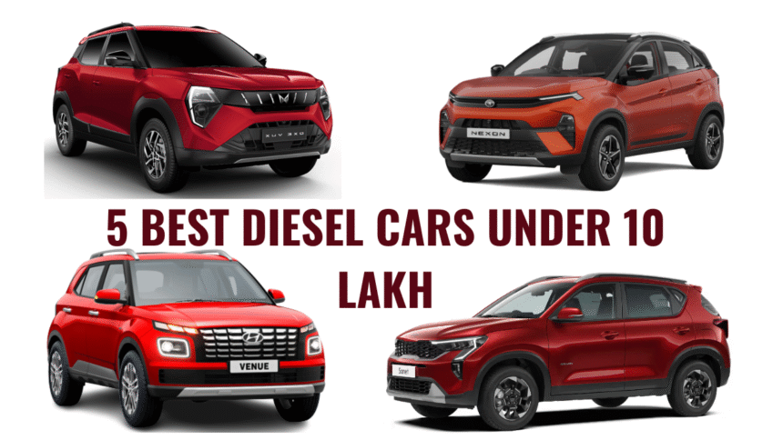Best Diesel cars under 10 Lakh in India July 2025 :- ये हैं ज़बरदस्त माइलेज वाली 5 डीजल SUV, कीमत 10 लाख से भी कम !