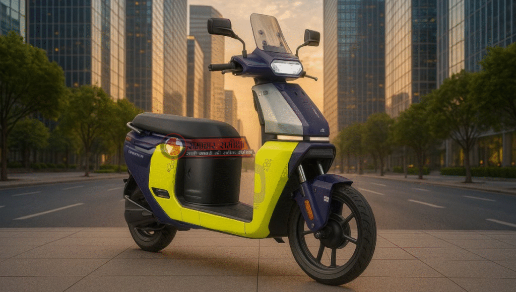 TVS Orbiter :- 1 लाख से भी कम की कीमत में TVS ने लॉन्च किया स्टाइलिश डिजाइन वाला इलेक्ट्रिक स्कूटर Orbiter, एक चार्ज में दौड़ेगा 158 किलोमीटर, जानिए फीचर्स !