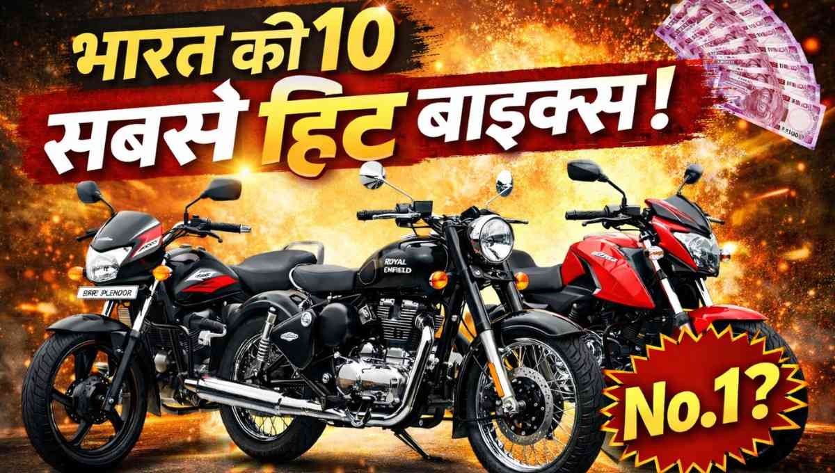 Best Selling Bikes in India :- बाइक खरीदने से पहले ये रिपोर्ट जरूर देखें, ये 10 बाइक हर राइडर की पहली पसंद !