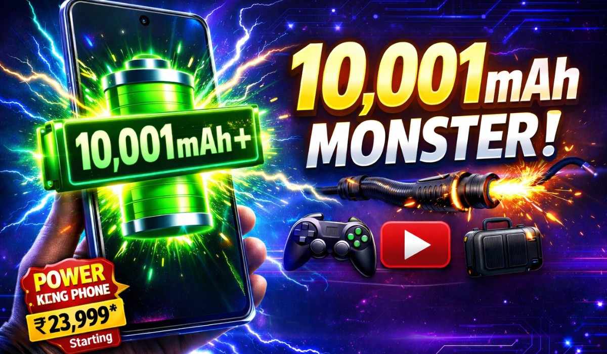 Realme P4 Power 5G :- Realme ने 10,001mAh बैटरी के साथ लॉन्च किया P4 Power, जानिए कीमत !