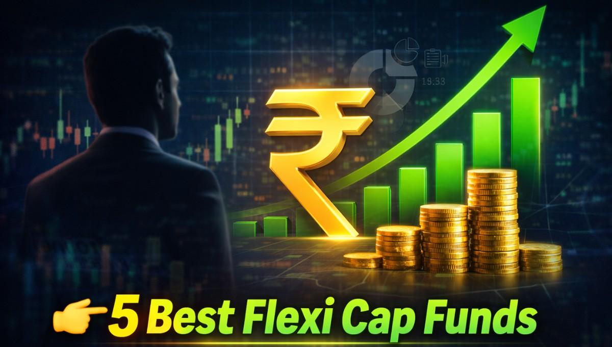Best Flexi Cap Mutual Funds :- बाजार चाहे गिरे या चढ़े, ये 5 Flexi Cap Funds दे रहे हैं छप्पर फाड़ दिया रिटर्न !