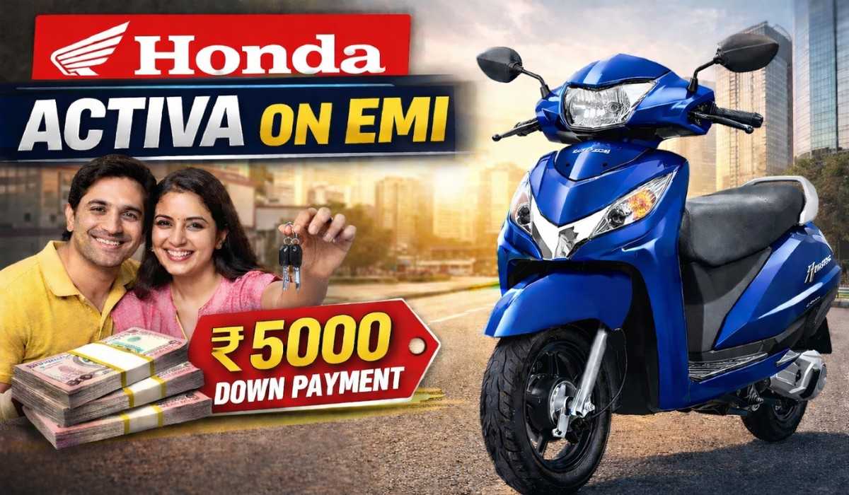 Honda Activa EMI Plan :- मात्र 5 हज़ार में घर लाएं Honda Activa, जानिए हर महीने की EMI !