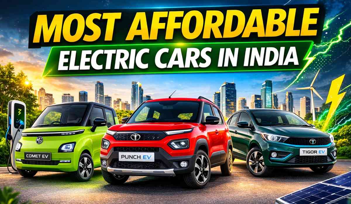 Cheapest Electric Cars in India :- 5 लाख से भी कम कीमत में आती हैं ये सब से सस्ती Electric Car, मिलेगा 468KM रेंज, फास्ट चार्जिंग और सनरूफ जैसे फीचर्स !