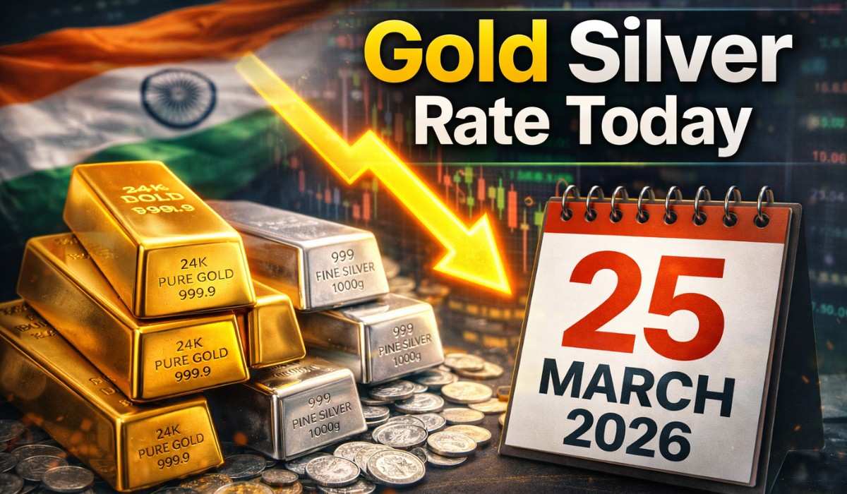 Gold Silver Price Today In India 24 March 2026 :- जंग खत्‍म होने की उम्‍मीद में चमके सोना-चांदी, चांदी हुई 12 हज़ार महंगी जानिए सोने की कीमत !