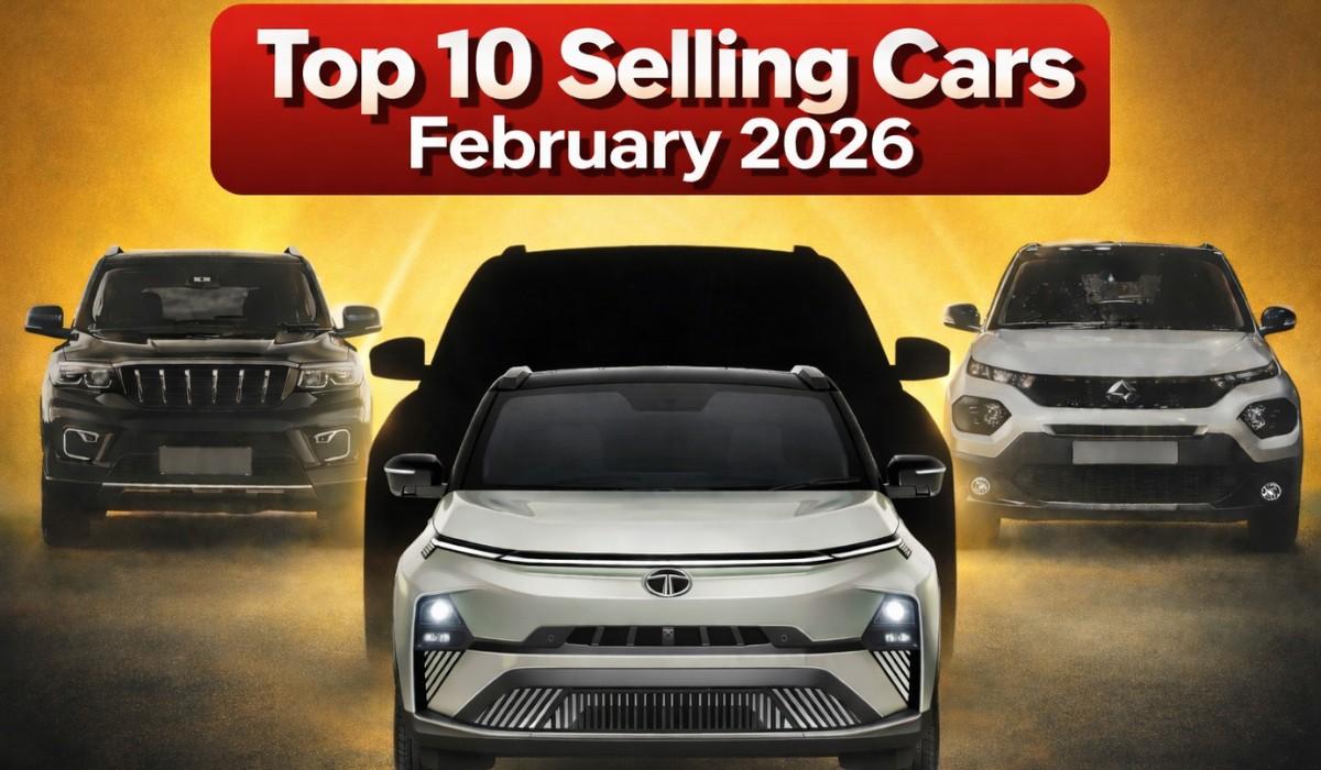 Top 10 Selling Cars February 2026 :- डिजायर और क्रेटा को पीछे छोड़ Nexon फिर बनी नंबर 1 कार, देखें टॉप 10 कारों की लिस्ट !