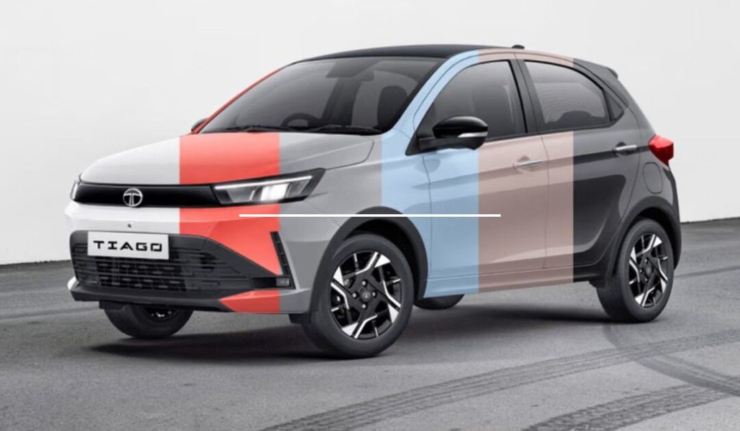 Tata Tiago Facelift colors samacharsamiksha.com  