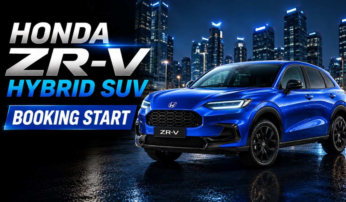 Honda ZR-V :- Honda ने भारत में लॉन्च की प्रीमियम हाइब्रिड SUV ZR-V, जानिए इस के प्रीमियम फीचर्स और कीमत !