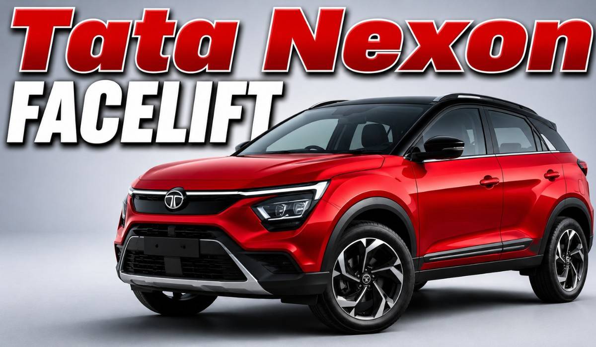 Tata Nexon Facelift :- Tata Nexon का होगा बड़ा मेकओवर, नए डिजाइन और दमदार फीचर्स के साथ होगी लॉन्च, जानिए सभी फीचर्स !