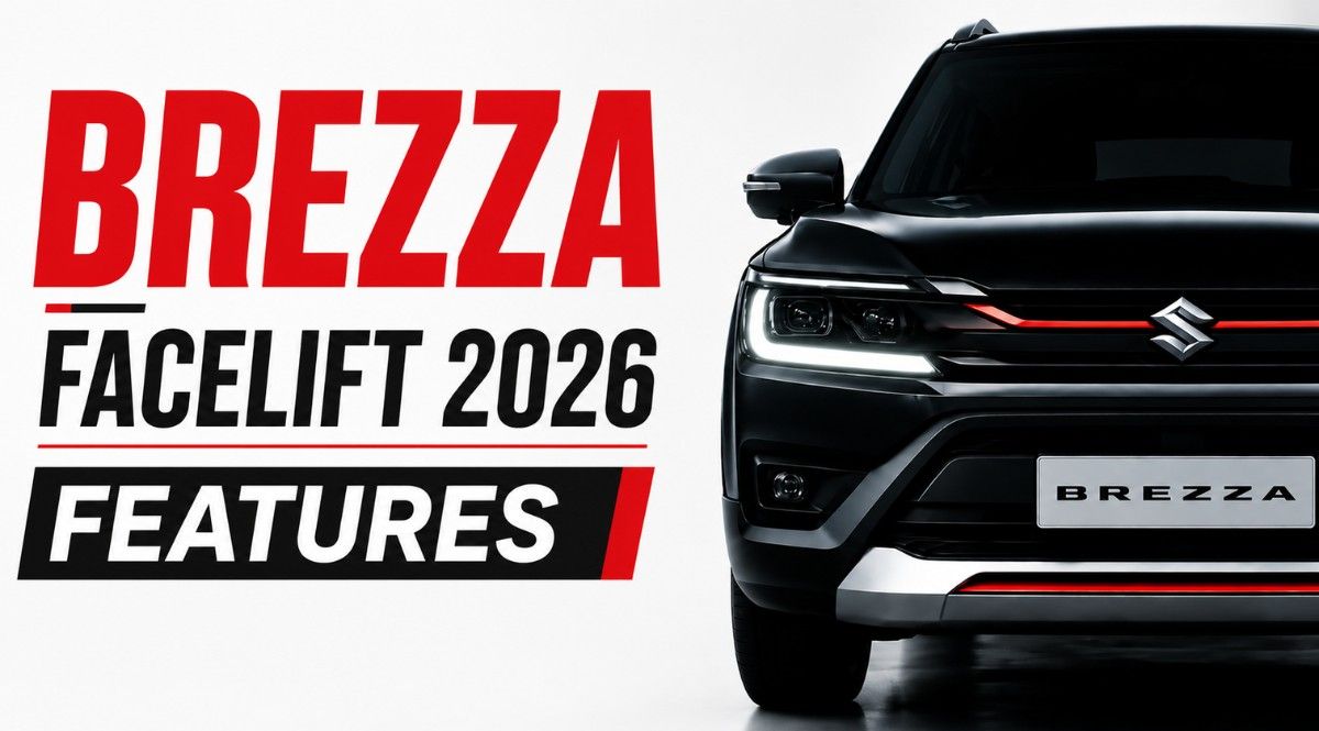 Maruti Brezza Facelift Features :- नए टर्बो इंजन और प्रीमियम फीचर्स के साथ कल लॉन्च होगी Maruti Brezza, जानिए सभी फीचर्स !